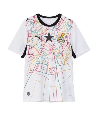 Ghana Mundial 2026 Home Jersey T-Shirt - White