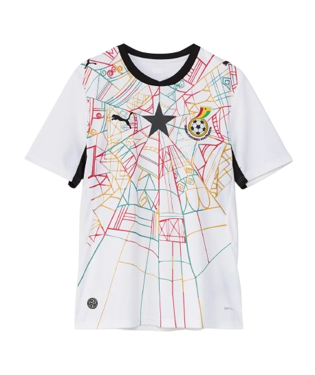 Ghana Mundial 2026 Home Jersey T-Shirt - White