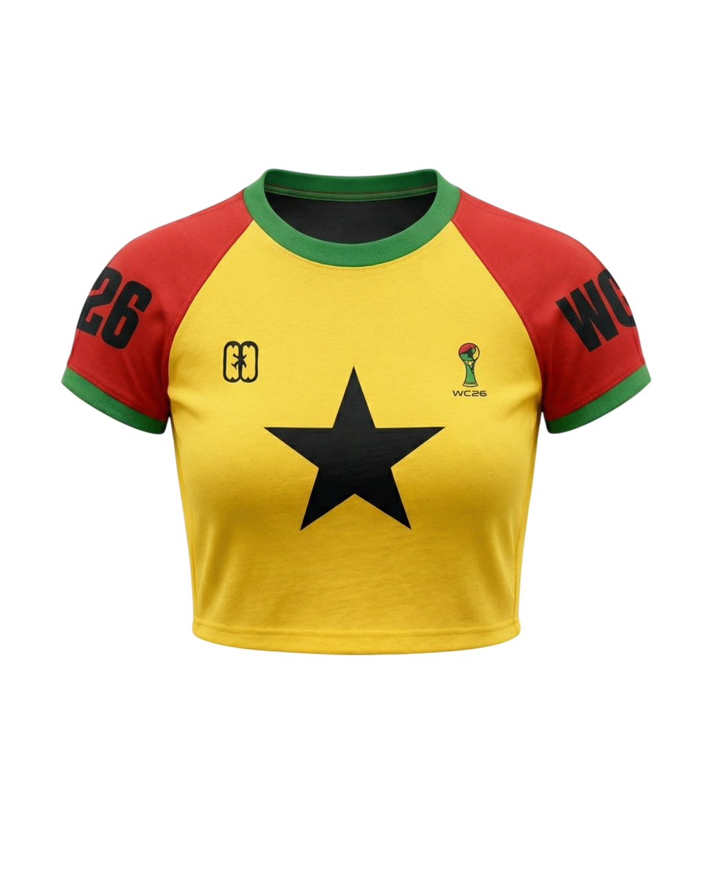 Ghana Baby Tee (Gold Coast Yellow)