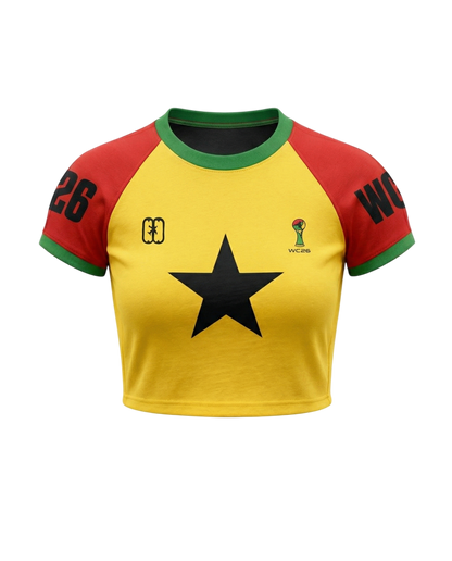 Ghana Baby Tee (Gold Coast Yellow)