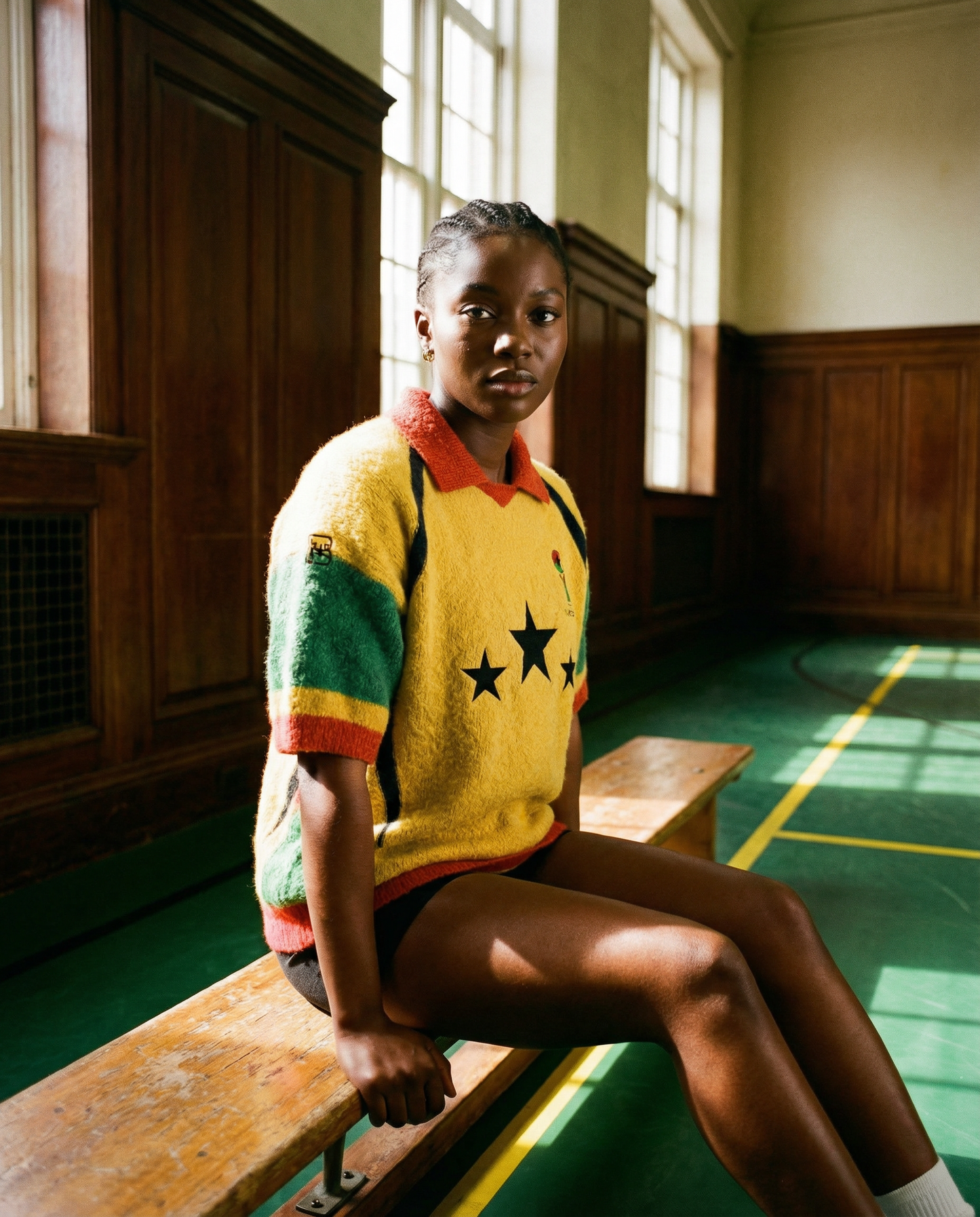 Ghana Fan Knit Jersey