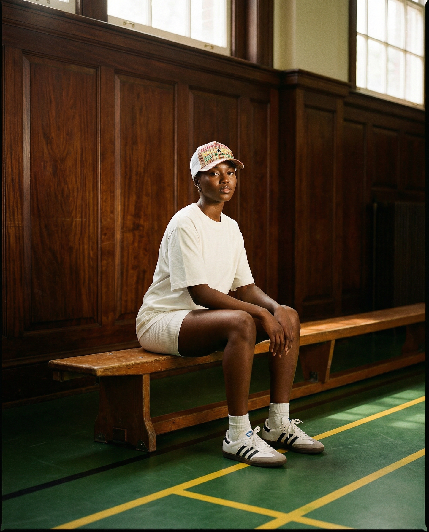 Ghana Must Stay WC26 Trucker Cap "Daale Plaid"