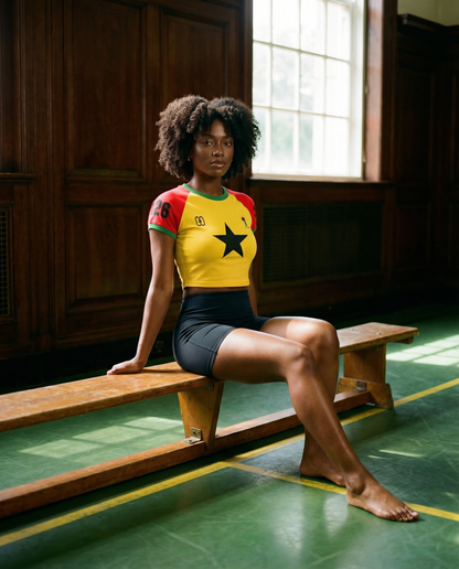 Ghana Baby Tee (Gold Coast Yellow)
