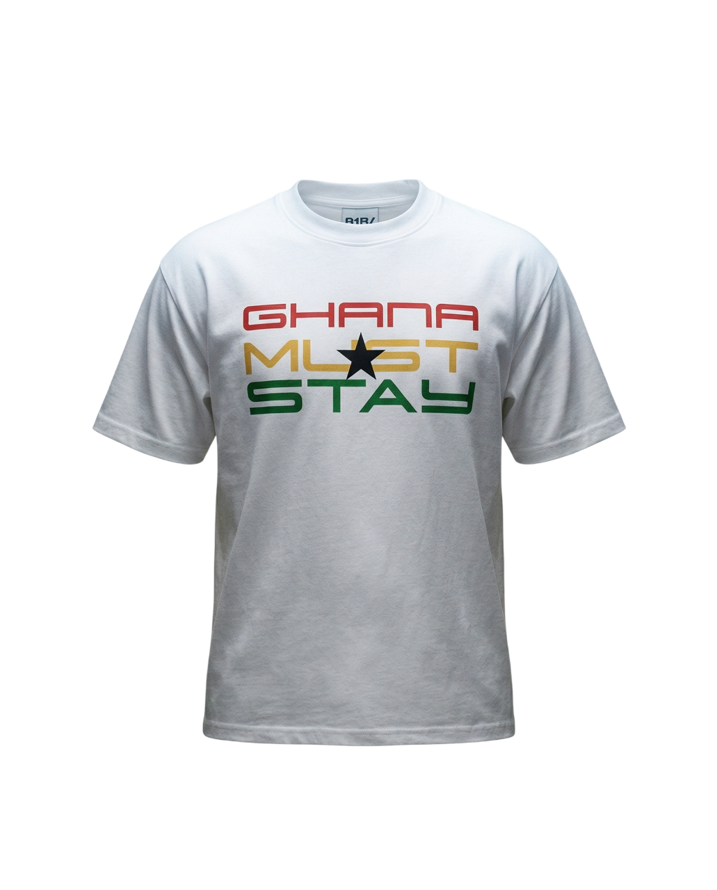 Ghana Must Stay Tee "White