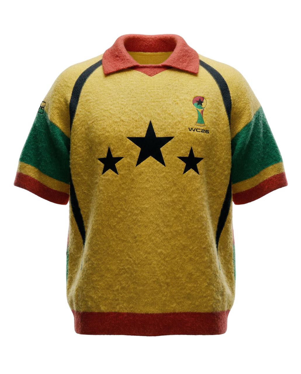 Ghana Fan Knit Jersey