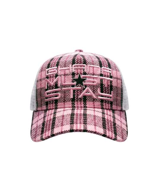Ghana Must Stay WC26 Trucker Cap (Nunu Plaid)